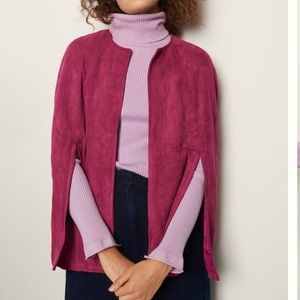 NWTO Anthropologie Yareli Sueded Capelet